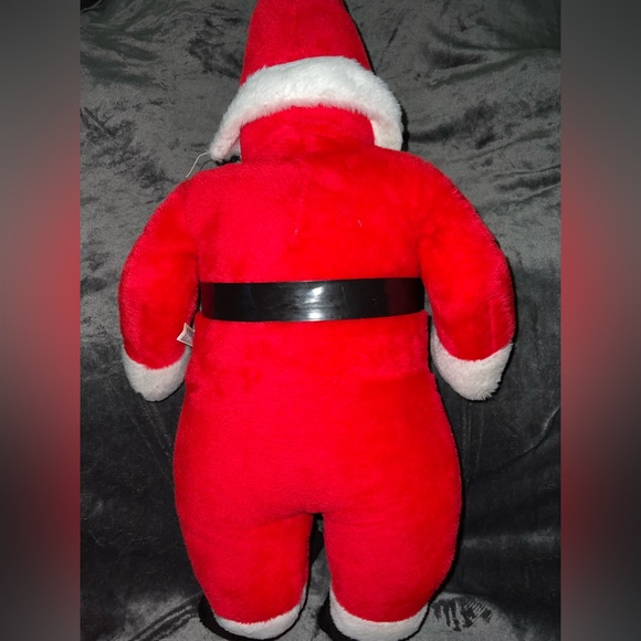 Parisi Creations 1960’s Santa Claus 42” Plush Hard Plastic Face Hard To Find - Picture 7 of 16